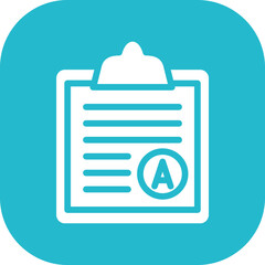 Sticker - School Test Icon