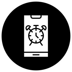 Clock Vector Icon Design Illustration