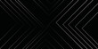 Abstract grey lines on black background with luxury shapes square background. Modern pattern elegant gray line template background. Vector black abstract background lines striped metallic concept.