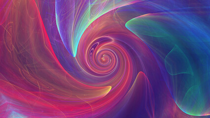 Wall Mural - nebula color smoke abstract illustration