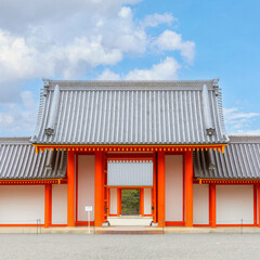 Poster - Kyoto Imperial Palace with Gonaitei garden in Kyoto, Japan