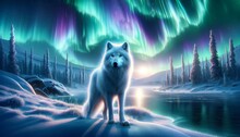 The Spirit Wolf's Northern Lights
