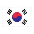 © 형석 황 - Taegeukgi, the national flag of Korea, vector icon