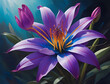 lila Lotus Blüte