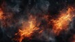 © Various Backgrounds - Charcoal fire background