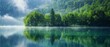 Bled lake, Slovenia, nature background