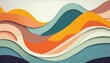 pop color abstract wave background, for presentation, wallpaper, background, backdrop curve, art, business card background, wavy, vibrant color