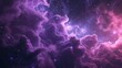 © David - Majestic pink and purple nebula in deep space astronomy exploration