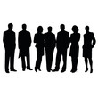 © vectorcyan - business people  silhouette