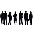 © vectorcyan - business people silhouette