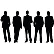 © vectorcyan - business people silhouette