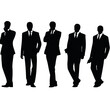 © vectorcyan - business people silhouette