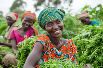 Canvas Print - sharing and collaborating on hunger eradication strategies among activists and organizations.