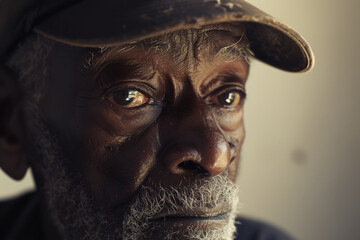 Canvas Print -  individuals overcoming hunger - documenting their journeys to stability.