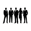 © vectorcyan - business people silhouette