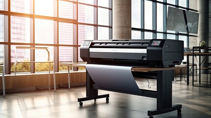 Elevate your printing game with our plotter large format photocopier. With its advanced rendering technology and sleek design, this machine is a must-have for any professional