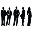 © vectorcyan - business people silhouette
