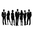 © vectorcyan - business people silhouette