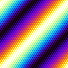 Aufkleber - Geometric abstract pattern in low poly style.