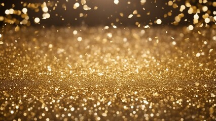 Wall Mural - golden christmas background gold glitter background 