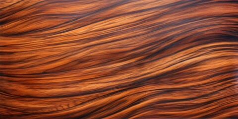 Wall Mural - Abstract wood texture background brown orange flowing lines natural organic design autumnal warmth
