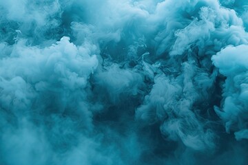  Blue smoke background