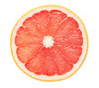 © ChaoticDesignStudio - One slice of pink grapefruit cutout