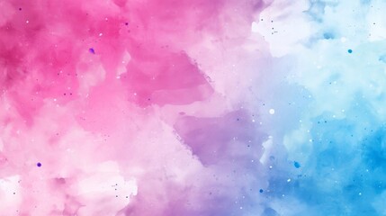 Wall Mural - dreamy cloudscape with fluffy clouds reflecting pastel pink and blue hues, suitable for backgrounds,