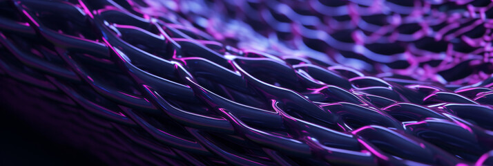 a close up texture of a netting, generative AI