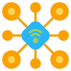 Sticker - Network Icon