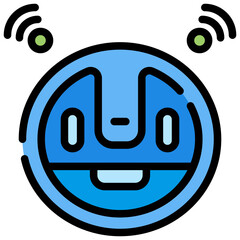 Poster - Robot Vacuum Icon