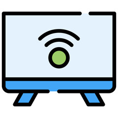 Sticker - Smart Tv Icon