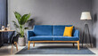 © seven sheep - A stylish room with a sofa. One room. Living alone.