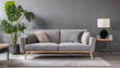 © seven sheep - A stylish room with a sofa. One room. Living alone.