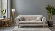© seven sheep - A stylish room with a sofa. One room. Living alone.
