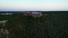 Panoramic Views Of Surrounding Hill Country And Lake Travis From The Oasis