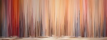 The Painting Features Vertical Streaks That Blend Seamlessly, Creating A Harmonious Composition With A Sense Of Fluid Motion, 3D Design, Not Too Complex, Modern, 4k, Epic Composition, Shades Of Taupe 