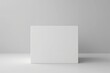 © KerXing - Blank white box mock up on a clean and minimalistic background