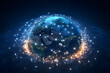 世界のグローバルネットワークテクノロジー