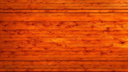 Abstract orange wood plank pattern banner design