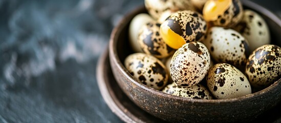 Poster - Quail eggs are used in cooking traditions globally, encompassing Asia, Europe, and America.