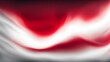 © Charlie - Shimmering waves in white and red