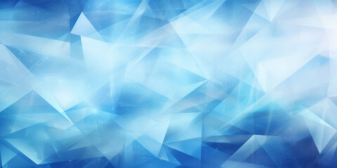 Wall Mural - Abstract gemetrical blue background  with textured layers