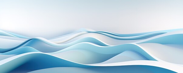 Wall Mural - A light blue background that is wavy and textured. generative AI