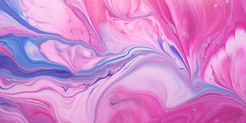 Pink ink abstract marble texture background