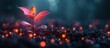 © KRIS - seedling growth in futuristic polygonal style