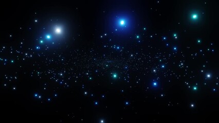 Wall Mural - space travel in deep space