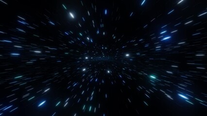 Wall Mural - travelling through space