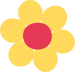 Wall Mural - flower cartoon clipart