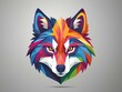 Logo Illustrator Animal Fox. Generative ai